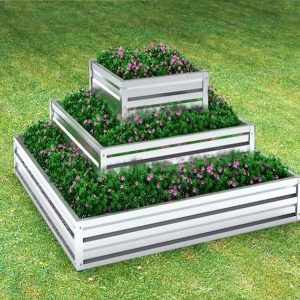 Клумба четырехъярусная прямоугольная