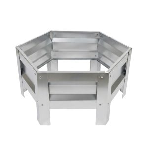 Клумба одноярусная шестигранная